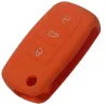 Siliconen autosleutel deksel - Volkswagen Golf Bora Jetta POLO Passat - Skoda Superb Octavia Fabia - Seat Ibiza LeonSleutels