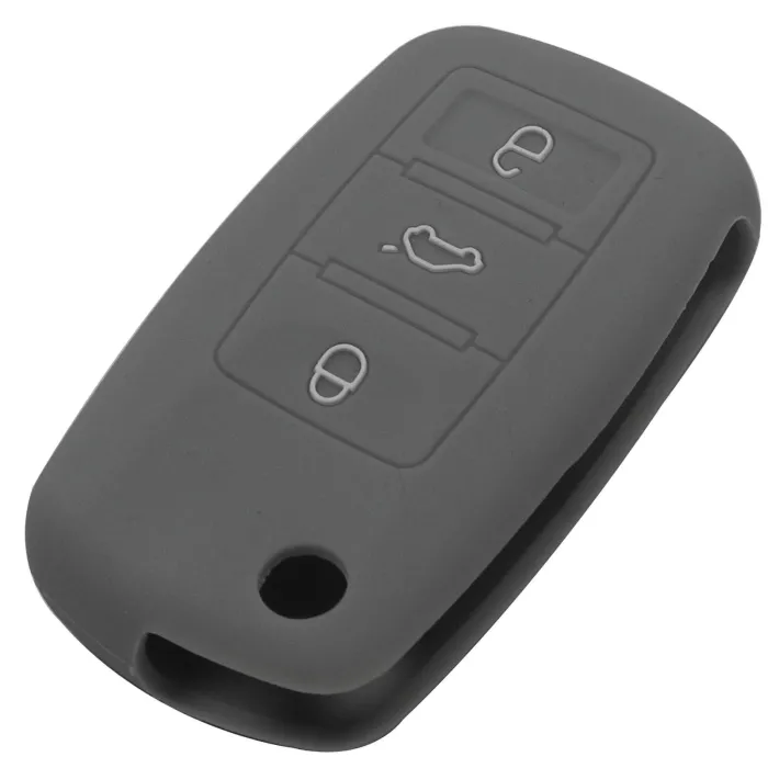 Siliconen autosleutel deksel - Volkswagen Golf Bora Jetta POLO Passat - Skoda Superb Octavia Fabia - Seat Ibiza LeonSleutels
