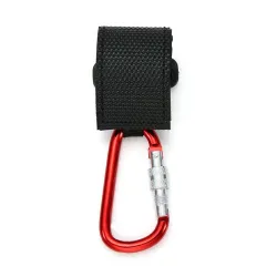Kinderwagen wandelwagenhaak - aluminium clip met riemKinderwagens