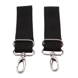 Crochets pour poussette bébé - sangles de suspension - porte-sac avec boucle en métal - 2 pièces
