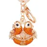 Pisces zodiac sign - crystal keychain