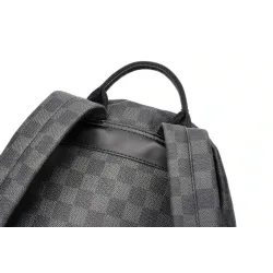 POLO - vintage ryggsäck i läder - rutig design