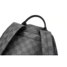 BolsosPOLO - mochila de cuero vintage - diseño a cuadros