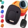 Bilnyckelfodral i silikon - Renault - Clio - Kangoo - Master - Twingo - 1 knapp