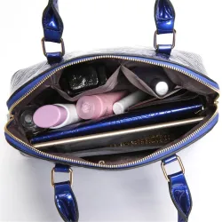 Sac à main en cuir - bandoulière - petit sac à main - imprimé fleurs - ensemble 3 pièces