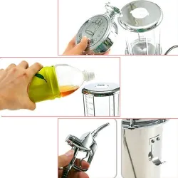 Alcohol liquor dispenser - gas pump design
