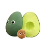 Avocado plush pillow - with a small toy inside