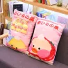 AlmohadasCute duck pillow with duck plush balls - 8pcs