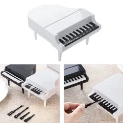 Pianoformad frukt / snacksgafflar - tandpetare - 9 stycken