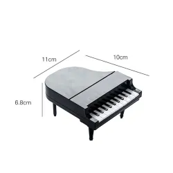 Pianoformad frukt / snacksgafflar - tandpetare - 9 stycken