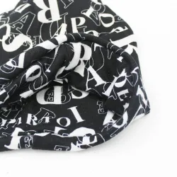 Creative letters beanie - with changeable scarf - unisex