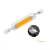 R7S - AC 110V - 220V - 230V - 6W - 12W - 20W - LED - żarówka halogenowa COB - szklana rurka - 10 sztukŻarówki
