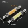 R7S - AC 110V - 220V - 230V - 6W - 12W - 20W - LED - żarówka halogenowa COB - szklana rurka - 10 sztukŻarówki