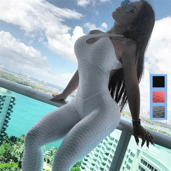 Ærmeløs jumpsuit til kvinder - bodysuit i ét stykke