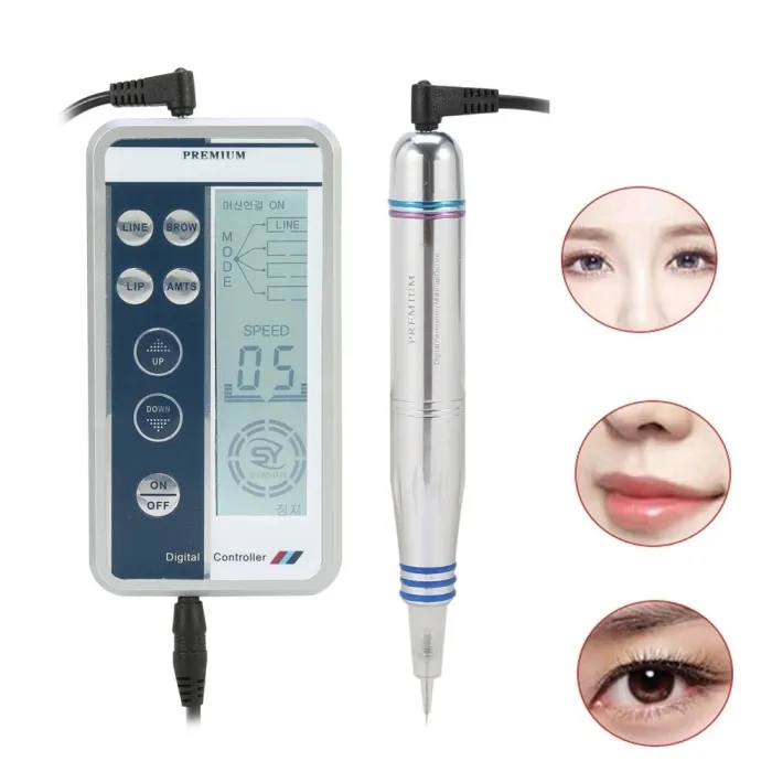 Permanent makeup - microblading MTS digital tatoveringsmaskine - sæt