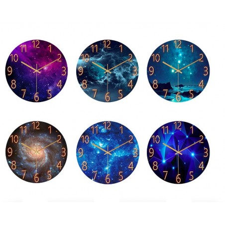 Quartz wall clocks with creative designs