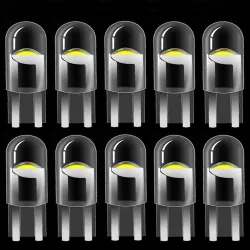T10 - W5W WY5W 168 501 2825 COB - LED lys - bilpære - 10 stk.