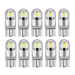 T10 - W5W - LED - żarówka samochodowa - 10 sztukT10