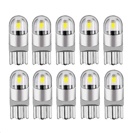 T10 - W5W - LED - autolamp - 10 stuksT10