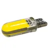 T10 - W5W - silikone etui - COB LED pærer - 10 stk