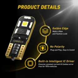 W5W - T10 - LED Canbus bulb - 10 pieces