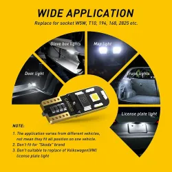 T10W5W - T10 - LED canbus bulb - 10pcs