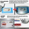 Fotokromiske solbriller - polariserede - antirefleks - dag/natkørselsbriller - unisex - UV400