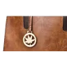 Modieuze leren handtas - crossbody - kleine clutch - henneplogo - set van 3Sets