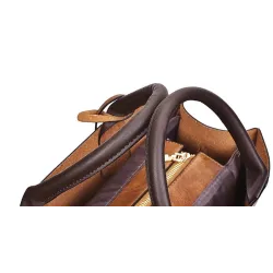 Modieuze leren handtas - crossbody - kleine clutch - henneplogo - set van 3Sets