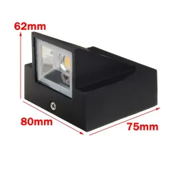 LED 5W rectangle wall lamp - IP65 waterproof