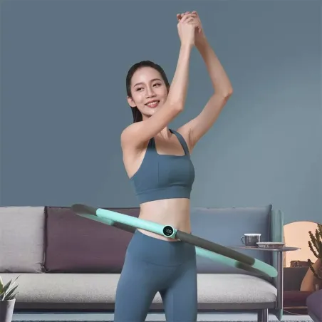 Smart Bluetooth Hula Hoop - Kalorienzählung - somatosensorische Erkennung - einstellbare Schleife - LED-Anzeige