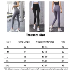 Fitness / yoga training pants - sport leggings with pockets