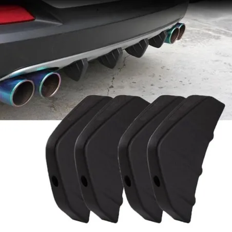 Universal - car rear bumper - spoiler - Audi car models - 4 pieces