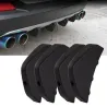 Universel - Pare-chocs arrière de voiture - Spoiler - Modèles de voitures Audi - 4 pièces