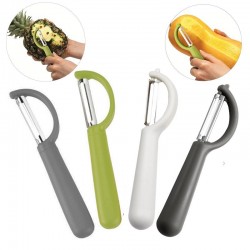 Fruit / vegetable sharp peeler - stainless steel