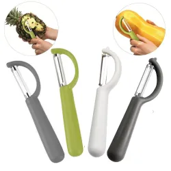 Fruit / vegetable sharp peeler - stainless steel