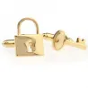 Key / lock - cufflinks - 2 pieces