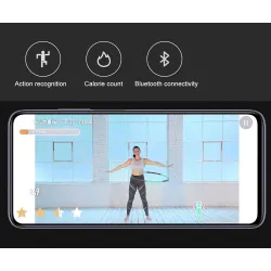 Move it smart hula hoop - six axis sensor - cardio exercise