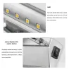 3W - 5W - 7W - LED väggljus - rostfritt stål lampa med switch - 25 cm - 40 cm - 55 cm