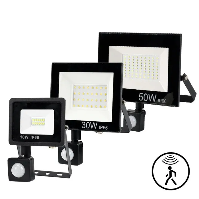 ReflectoresLED flood light - PIR motion sensor - 10W - 30W - 50W - waterproof