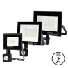 LED flood light - outdoor reflector - PIR motion sensor - waterproof - 10W - 20W - 30W - 50W - 100W