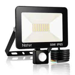 LED exterior outdoor light - with motion sensor - 10W - 20W - 30W - 50W - 100W