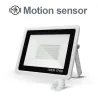 LED projektør - udendørs reflektor - PIR bevægelsessensor - vandtæt - 10W - 20W - 30W - 50W - 100W