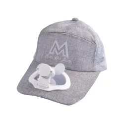 Baseballcap - met elektrische ventilator - USB - unisexHoeden & Petten