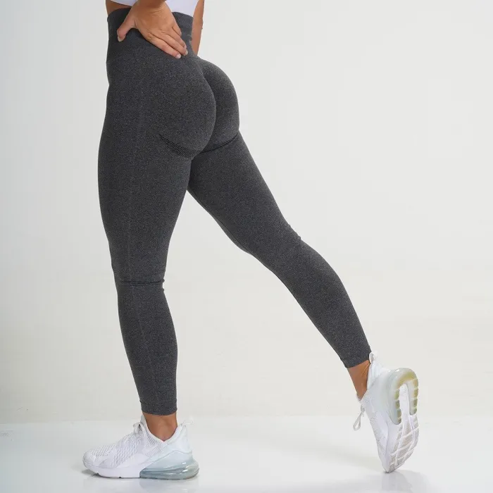 Elastiske sportsleggings - fitness - yoga - højtaljet - push-up