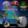 RGB LED galaxy projector - night light