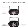 Iluminación de escenarios y eventosMini RGB LED disco party light - laser projector - USB rechargeable