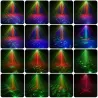 RGB - LED - oświetlenie dyskotekowe / imprezowe - mini projektor laserowy - USBOświetlenie sceniczne i eventowe