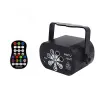 RGB - LED - diskotek / festlys - mini laserprojektor - USB