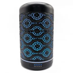 Luftfugter - diffuser for æteriske olier - 7 farver - natlys - 260ml
